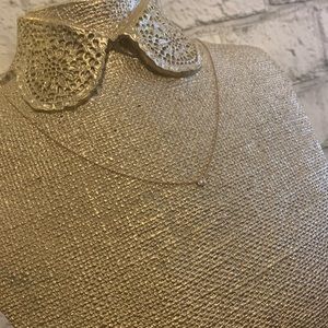 VRAI&ORO Rose Gold Round Diamond Necklace